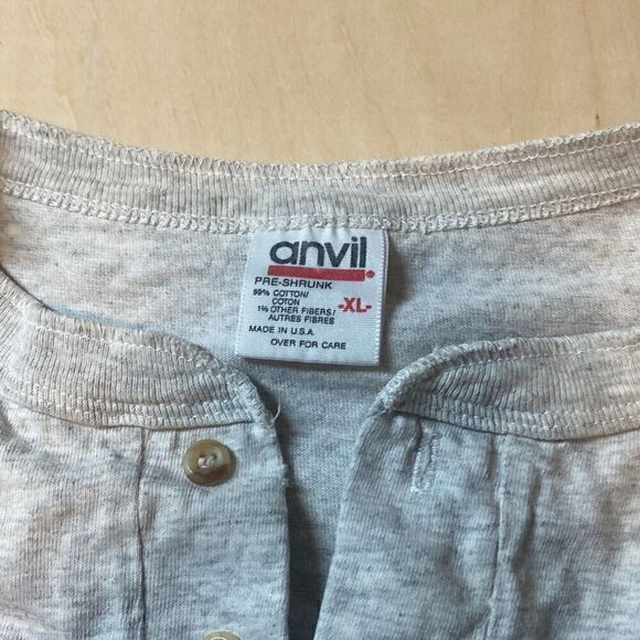 Vintage Anvil Disney Mickey Mouse‎ Texas Embroidered Shirt XLarge 3 buttons made - Picture 4 of 5